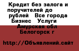 Кредит без залога и поручителей до 300.000 рублей - Все города Бизнес » Услуги   . Амурская обл.,Белогорск г.